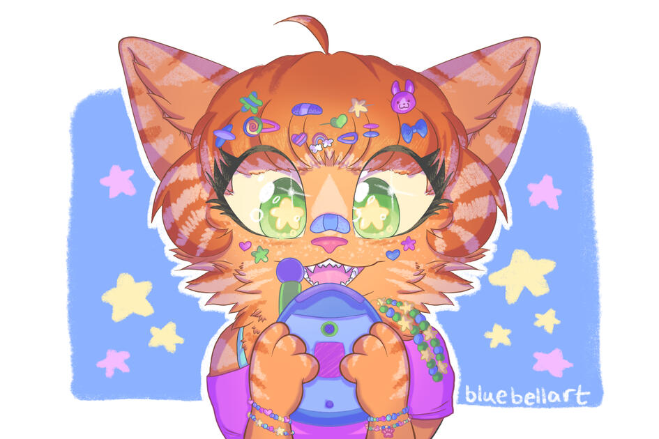 headshot, background elements